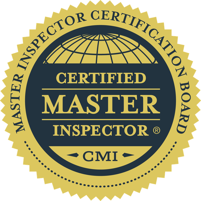 CMI logo two color blue on gold